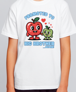 Load image into Gallery viewer, Promoted To Big Brother or Big Brother Again White Kids T-Shirt
