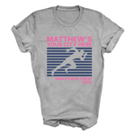 Load image into Gallery viewer, Personalised Running Marathon Support Crew T-Shirt | Custom Team Name and Location Retro Running Tee
