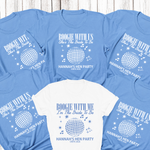 Load image into Gallery viewer, Boogie With Me I'm The Bride To Be Personalised Hen Party Shirts (Carolina)
