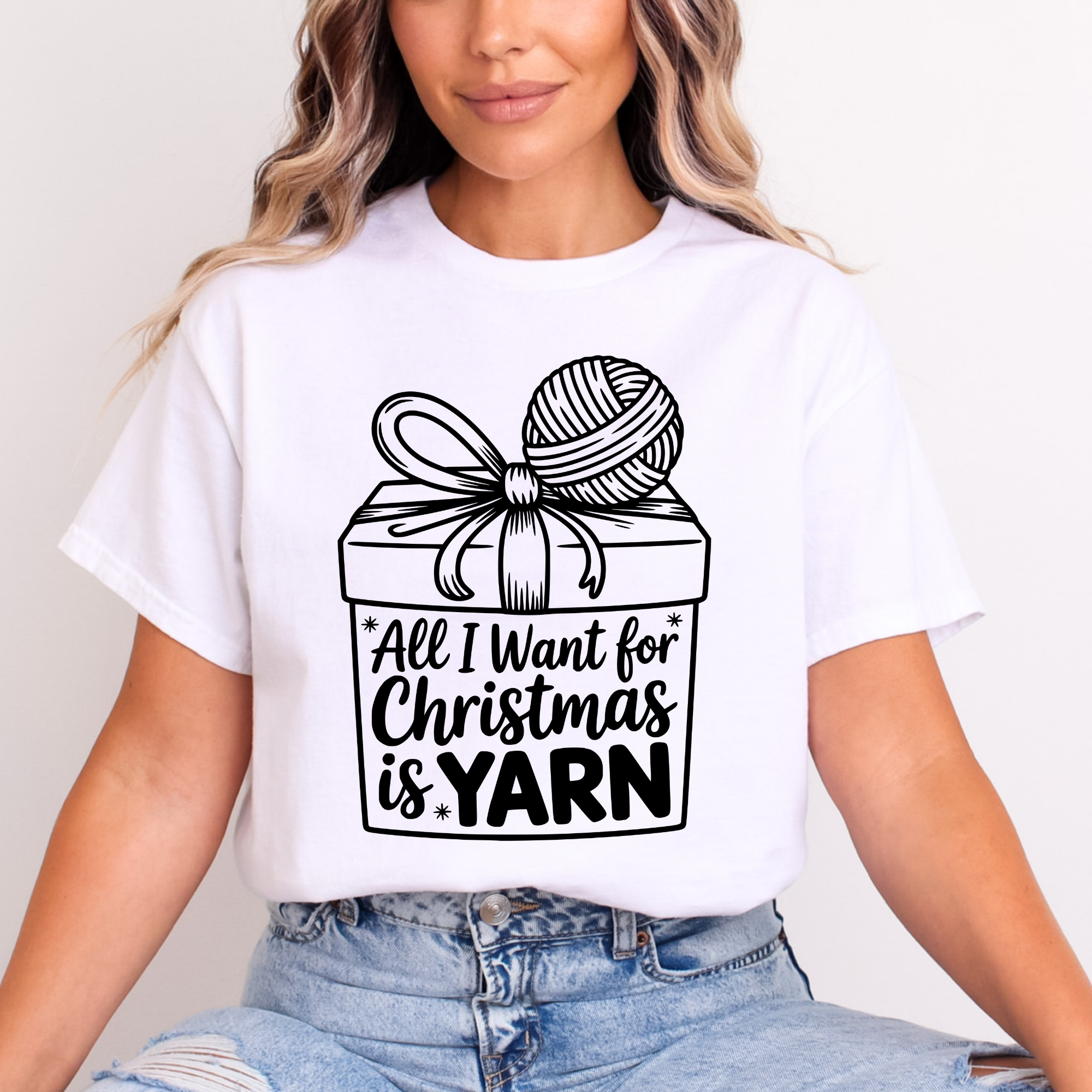 All I Want for Christmas is Yarn T-Shirt