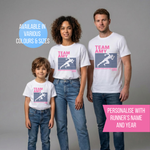 Load image into Gallery viewer, Personalised Marathon Support Crew T-Shirt
