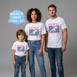 Load image into Gallery viewer, Personalised Running Marathon Support Crew T-Shirt | Custom Team Name and Location Retro Running Tee
