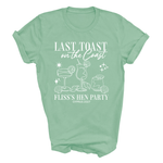 Load image into Gallery viewer, Last Toast On The Coast Hen Party T-Shirt (Mint)
