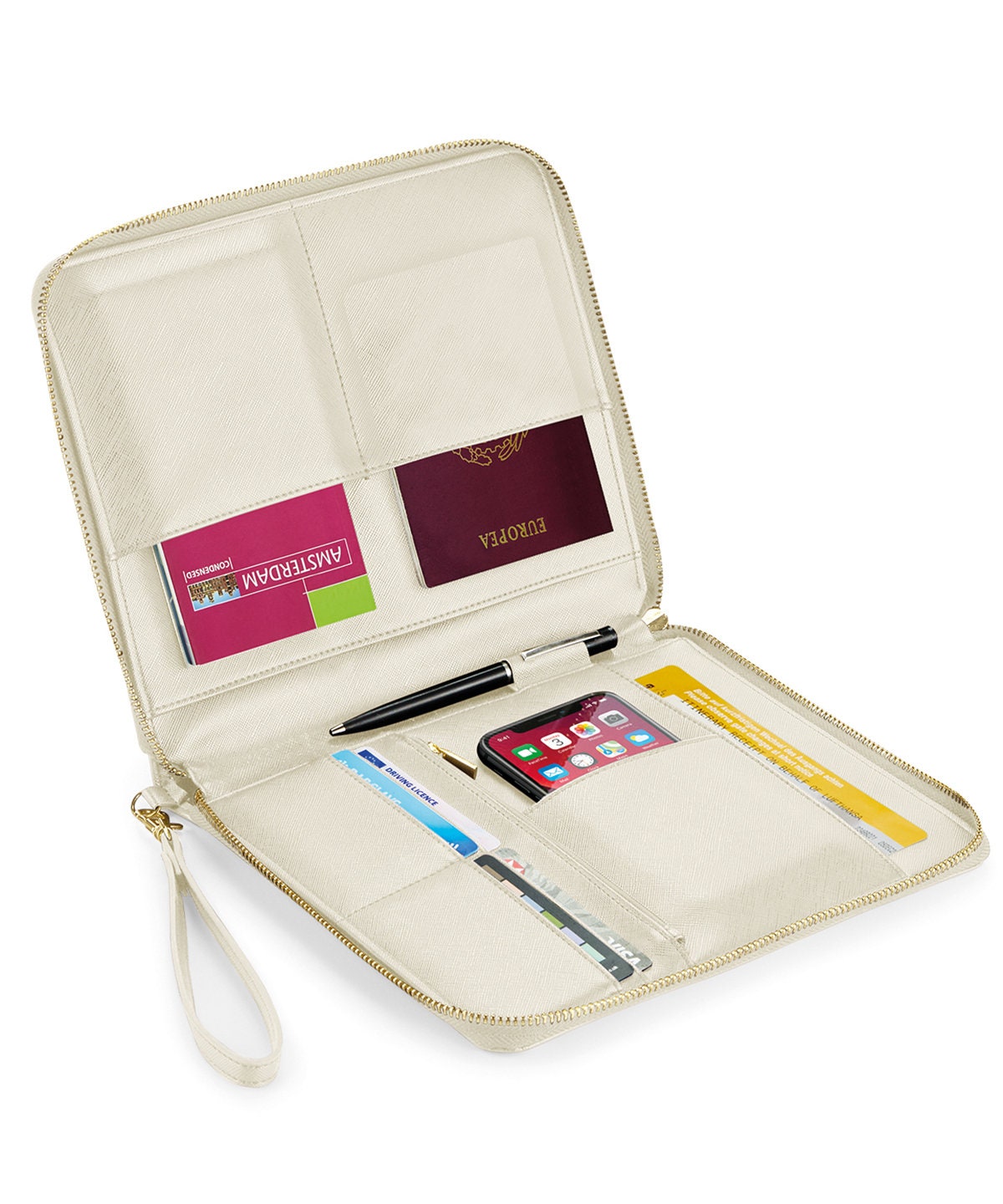Personalised Monogram Travel Document Holder