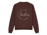 Load image into Gallery viewer, Last Christmas As A Miss Crew Neck Sweatshirt
