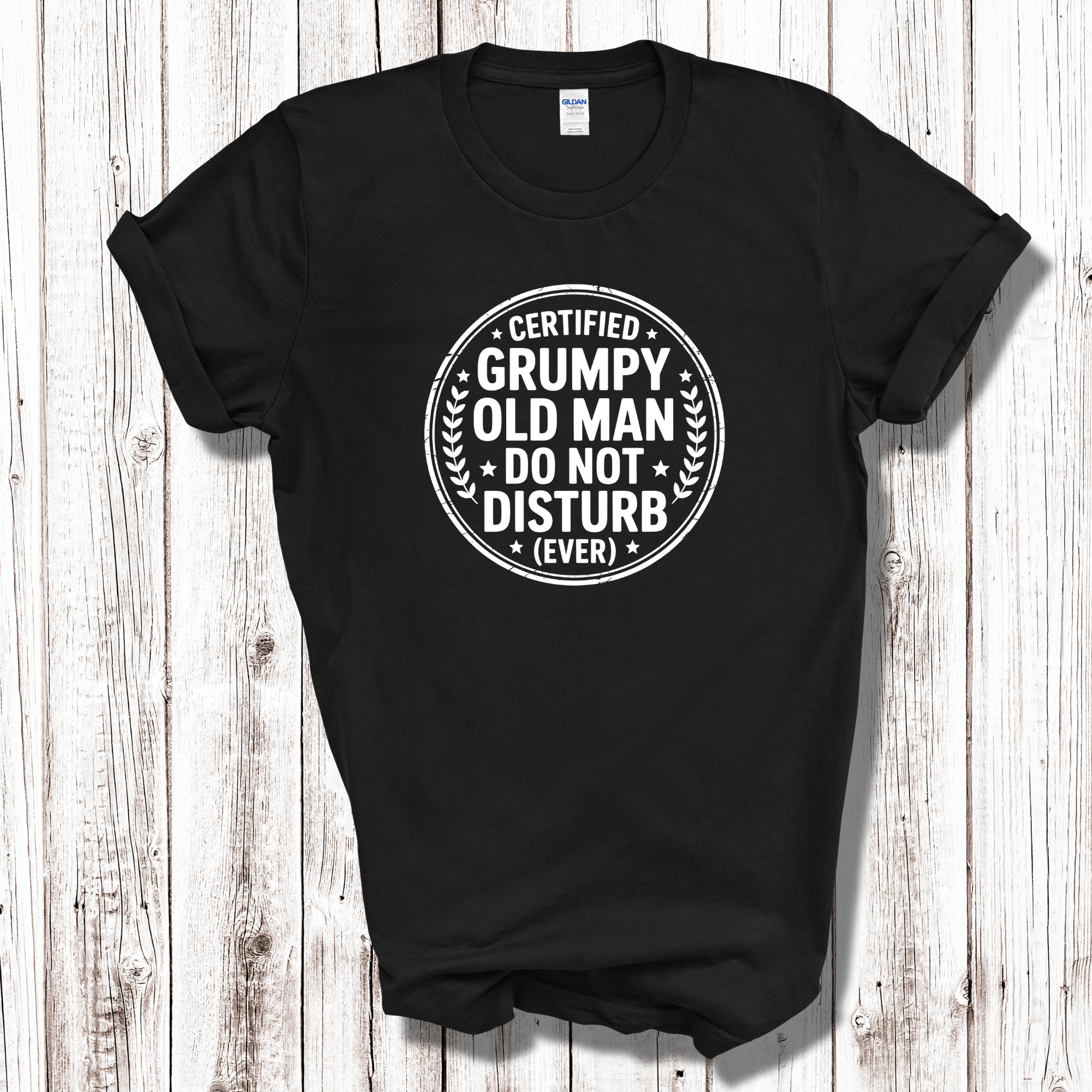 Grumpy Old Man T-Shirt – Funny Slogan Tee for Dad, Grandad, or Husband | Gift Idea