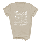 Load image into Gallery viewer, Last Toast On The Coast Hen Party T-Shirt (Sand)
