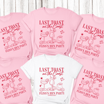 Load image into Gallery viewer, Last Toast On The Coast Hen Party T-Shirt (Light Pink)
