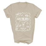 Load image into Gallery viewer, Kiss The Miss Goodbye Hen Party T-Shirt (Sand)
