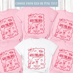 Load image into Gallery viewer, Kiss The Miss Goodbye Hen Party T-Shirt (Pink)
