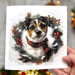 Load image into Gallery viewer, Cute Dog Christmas Card, Card For Dog Owner
