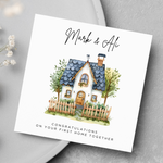 Load image into Gallery viewer, First Home Personalised Moving In Greeting Card
