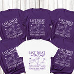 Load image into Gallery viewer, Last Toast On The Coast Hen Party T-Shirt (Purple)
