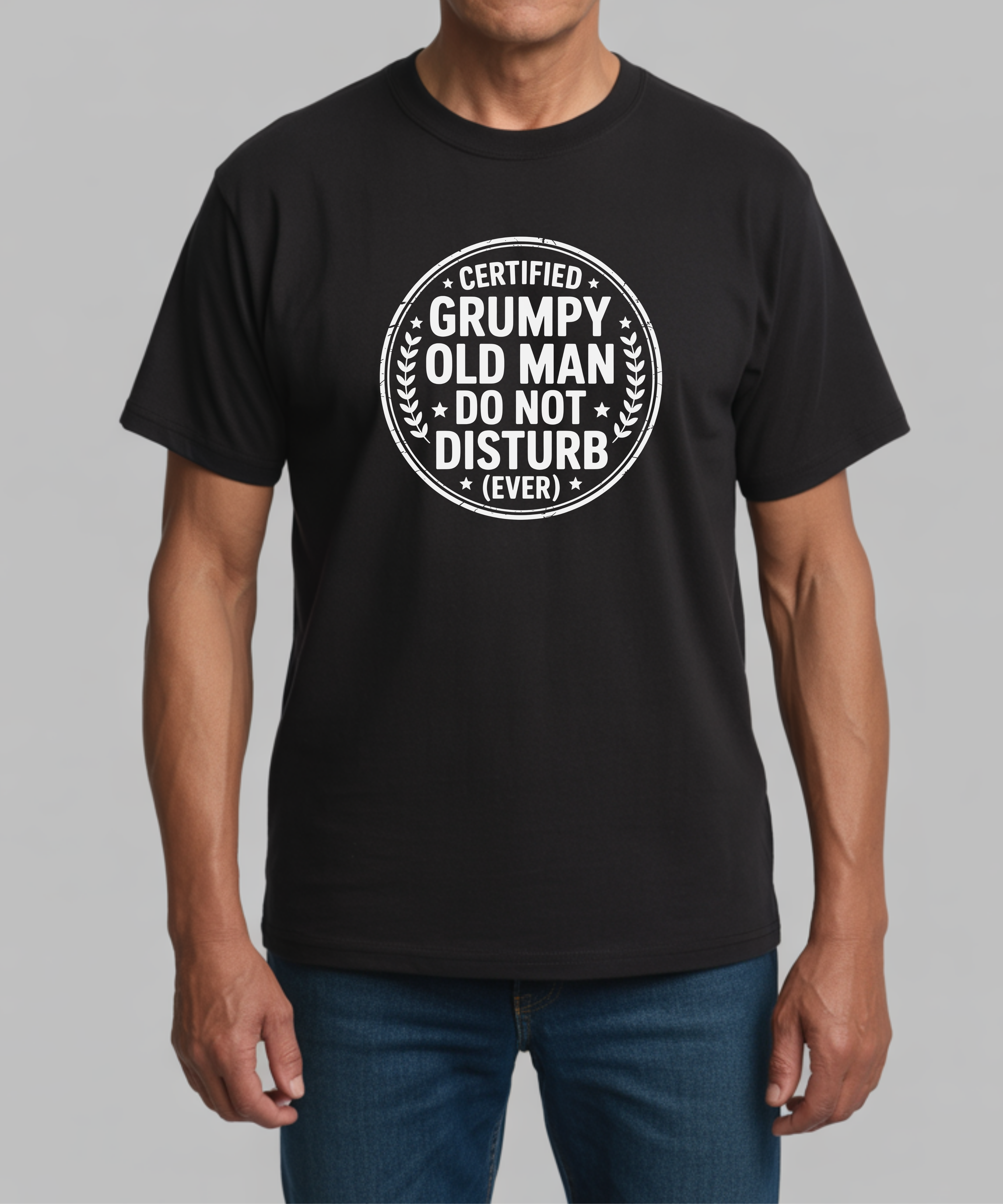 Grumpy Old Man T-Shirt – Funny Slogan Tee for Dad, Grandad, or Husband | Gift Idea