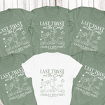 Load image into Gallery viewer, Last Toast On The Coast Hen Party T-Shirt Sage
