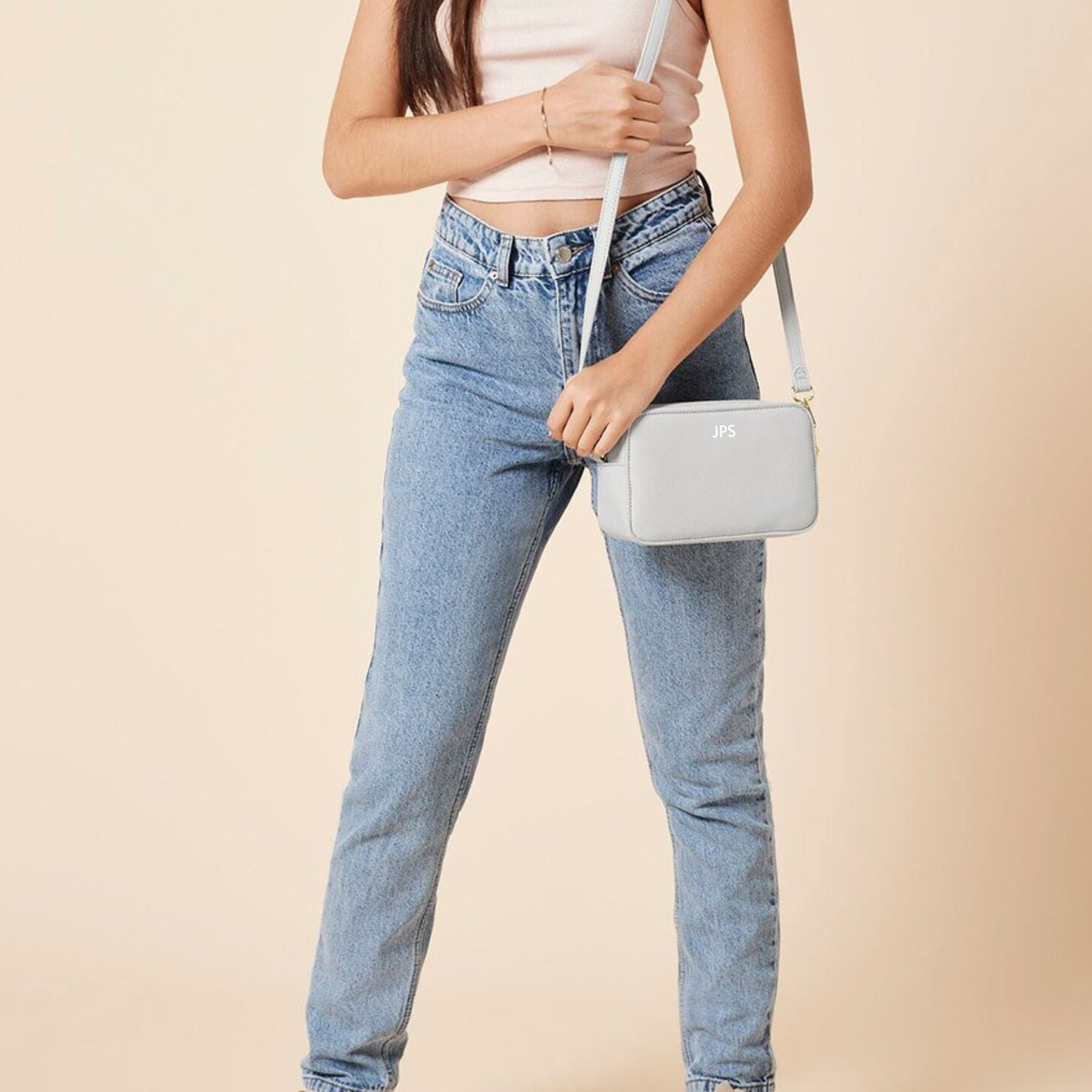 Personalised Initials Crossbody Bag
