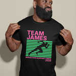 Load image into Gallery viewer, Personalised Marathon Support Crew T-Shirt
