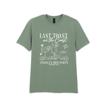 Load image into Gallery viewer, Last Toast On The Coast Hen Party T-Shirt Sage
