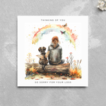 Load image into Gallery viewer, Pet Loss Card Bereavement Sympathy Card
