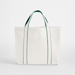 Load image into Gallery viewer, Personalised Initial Tote Bag Embroidered Canvas Work Travel Bag Gym Courtside
