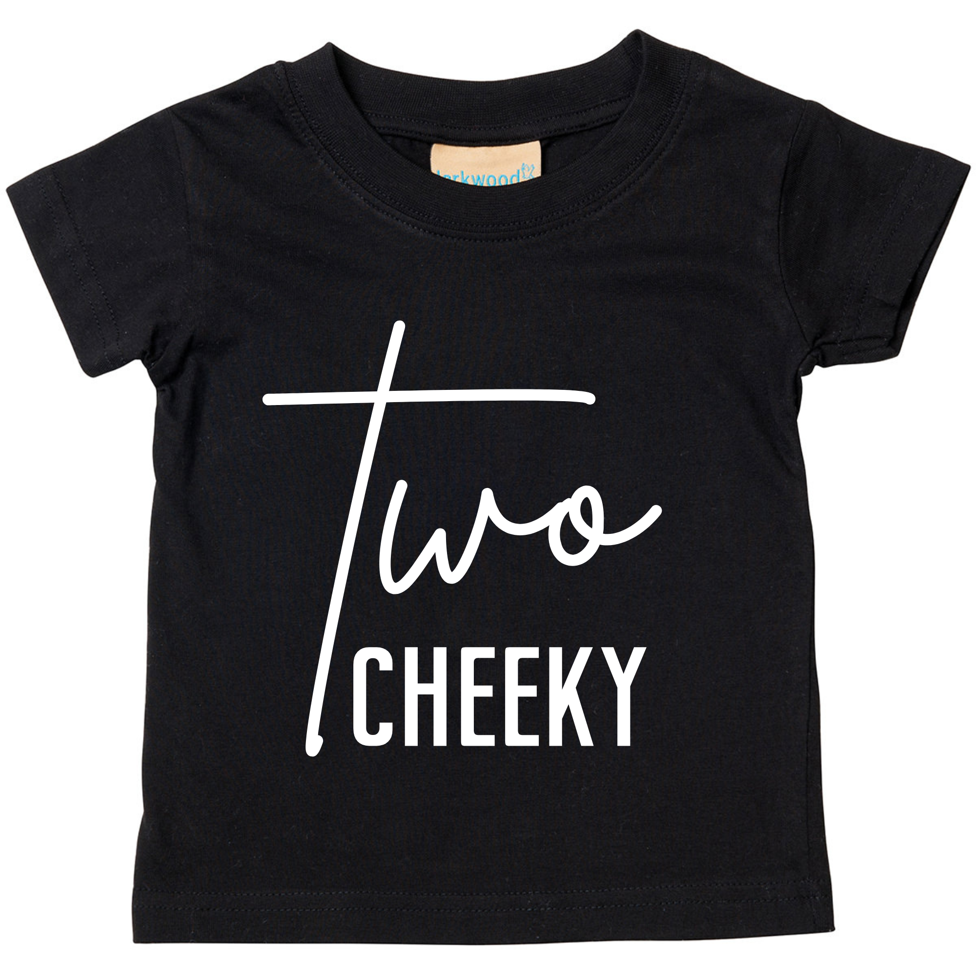 Two Cheeky Unisex Kids T-shirt Birthday