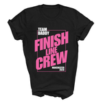 Load image into Gallery viewer, Personalised Marathon Finish Line Crew T-Shirt | Team Name and Location Retro Running Tee Marathon Support Tee
