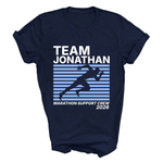 Load image into Gallery viewer, Personalised Marathon Support Crew T-Shirt
