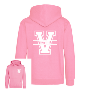 Kids Personalised Sport Hoodie Team Kit NAME & INITIAL Split Initial