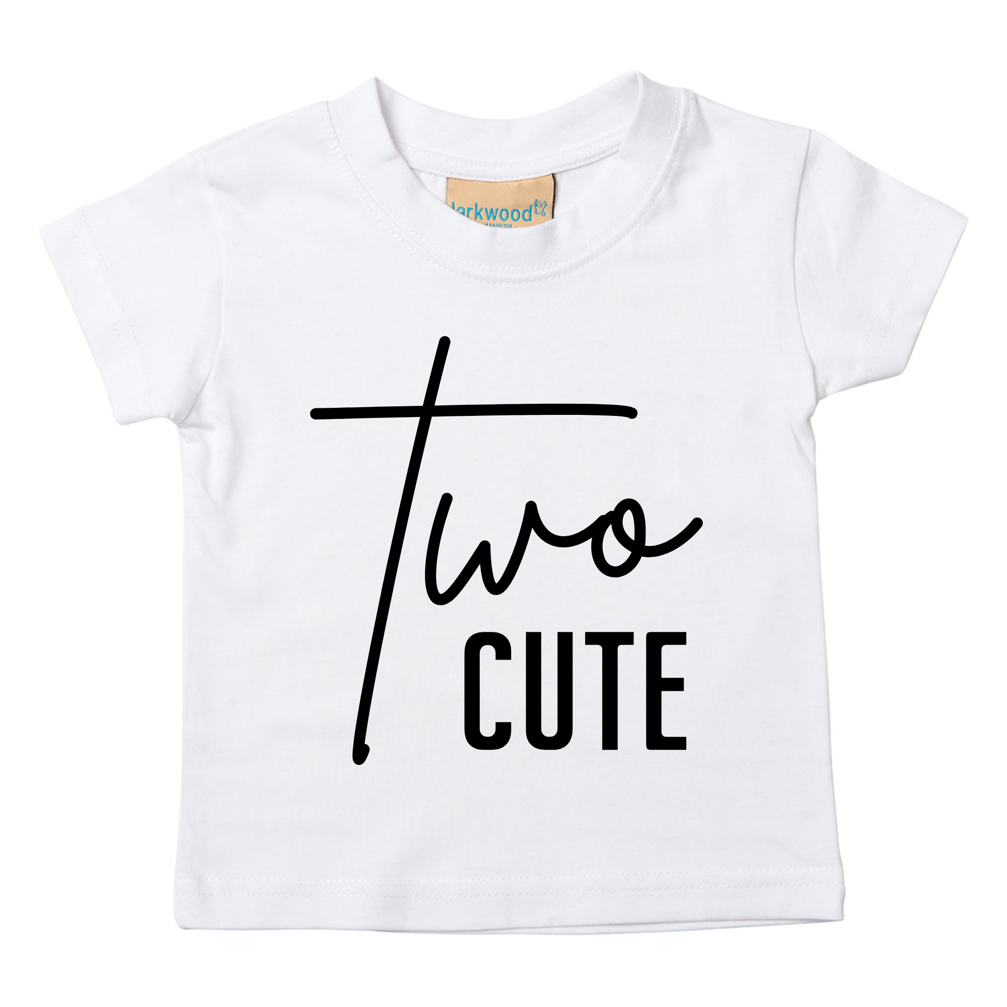 Two Cute Unisex Kids T-shirt Birthday
