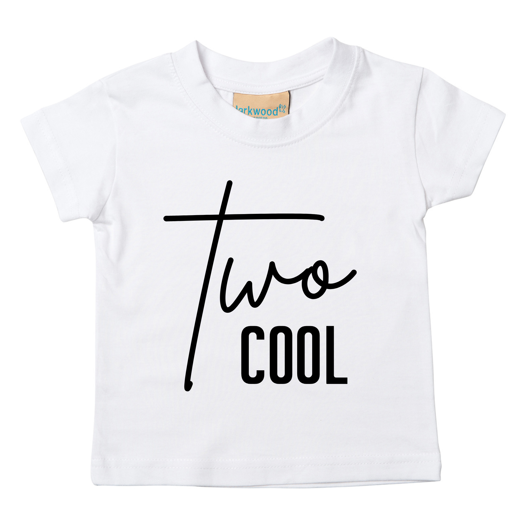 Two Cool Unisex Kids T-shirt Birthday