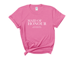 Load image into Gallery viewer, Custom Personalised Hen Party T shirts Bridal Role Pink
