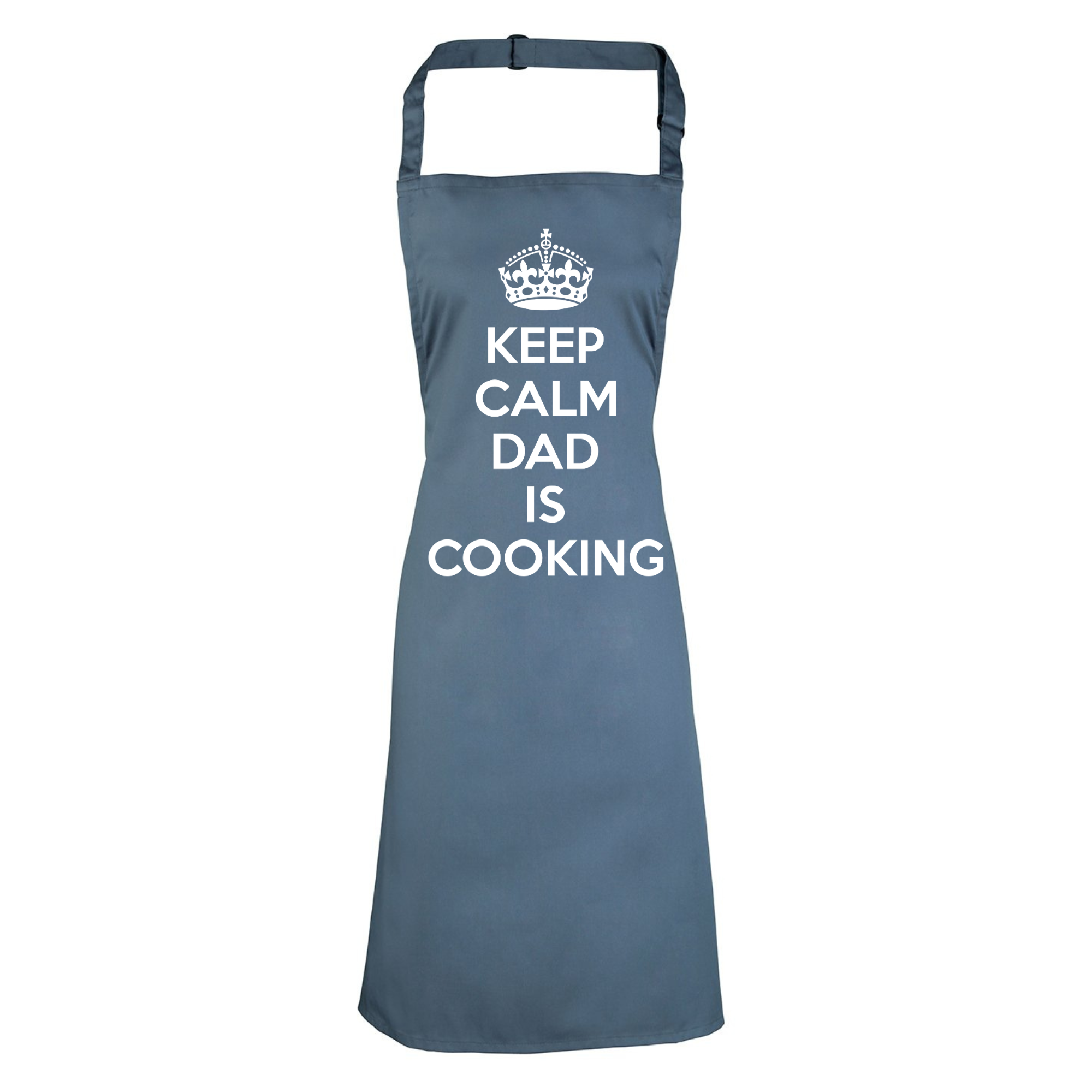 Keep Calm Dad Is Cooking Bib Apron