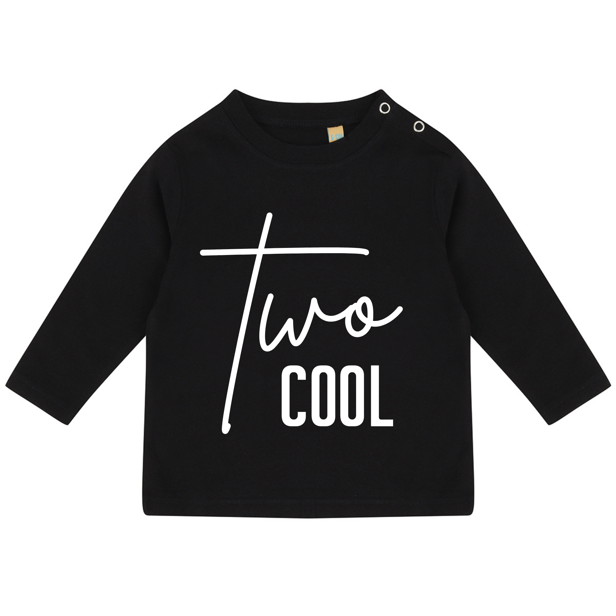 Two Cool 2nd Birthday LONG SLEEVE Kids T-Shirt