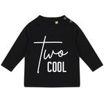 Load image into Gallery viewer, Two Cool 2nd Birthday LONG SLEEVE Kids T-Shirt
