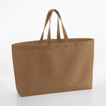 Load image into Gallery viewer, Personalised Initials Oversized Canvas Tote Bag
