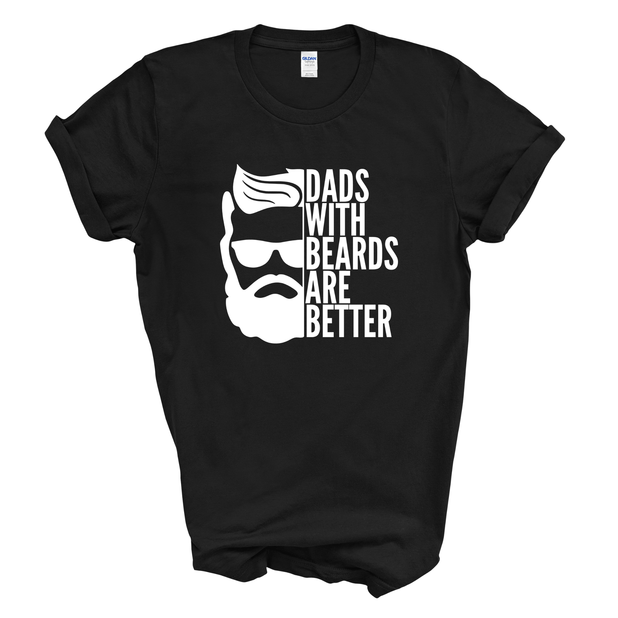 Dads With Beards Are Better Mens T-Shirt