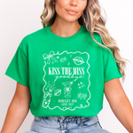 Load image into Gallery viewer, Kiss The Miss Goodbye Hen Party T-Shirt (Irish Green)
