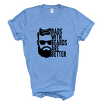 Load image into Gallery viewer, Dads With Beards Are Better Mens T-Shirt
