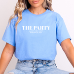 Load image into Gallery viewer, Wife Of The Party Personalised Hen Party Shirts (Blue)
