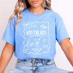 Load image into Gallery viewer, Kiss The Miss Goodbye Hen Party T-Shirt (Blue)
