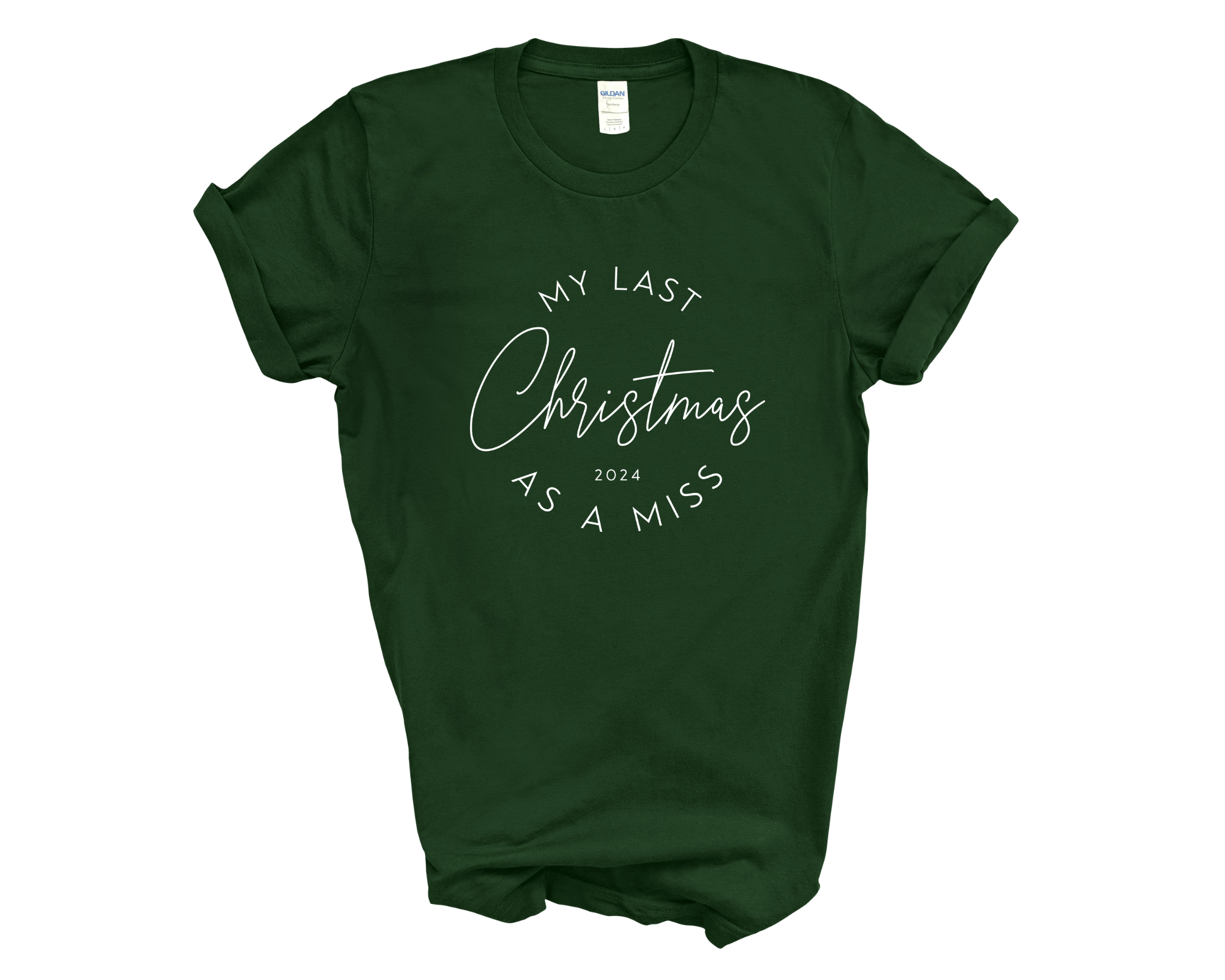 Last Christmas As A Miss 2025 Unisex T-Shirt