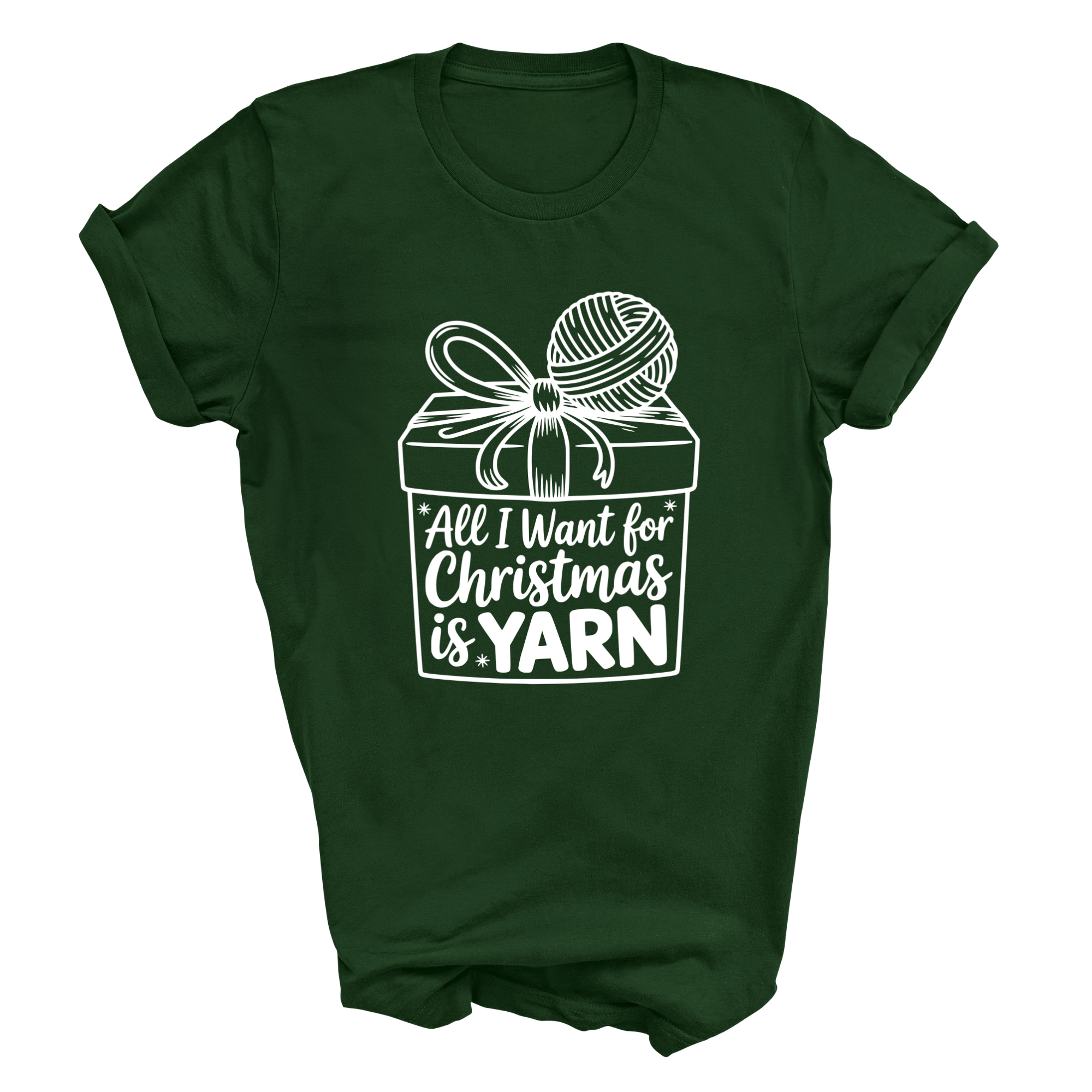 All I Want for Christmas is Yarn T-Shirt
