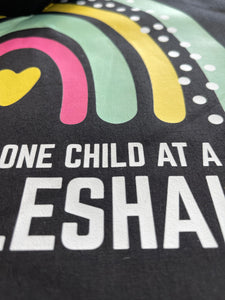 Personalised Teacher Tote – Rainbow Custom Name Appreciation Gift – End of Term or Back to School