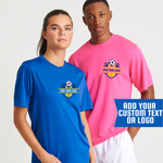 Load image into Gallery viewer, Custom Printed Sports T-Shirt – Add Your Logo or Text
