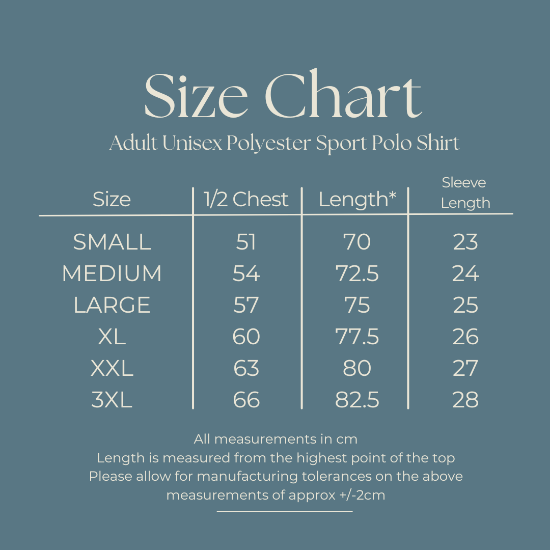 Custom Team Polo Shirt with Logo or Text – Sports Club, Golf, Workwear Uniform