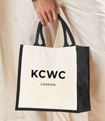 Load image into Gallery viewer, KCWC Midi Jute Bag

