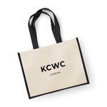Load image into Gallery viewer, KCWC Jute Shopper Bag
