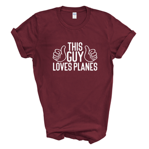 This Guy Loves Planes T-Shirt