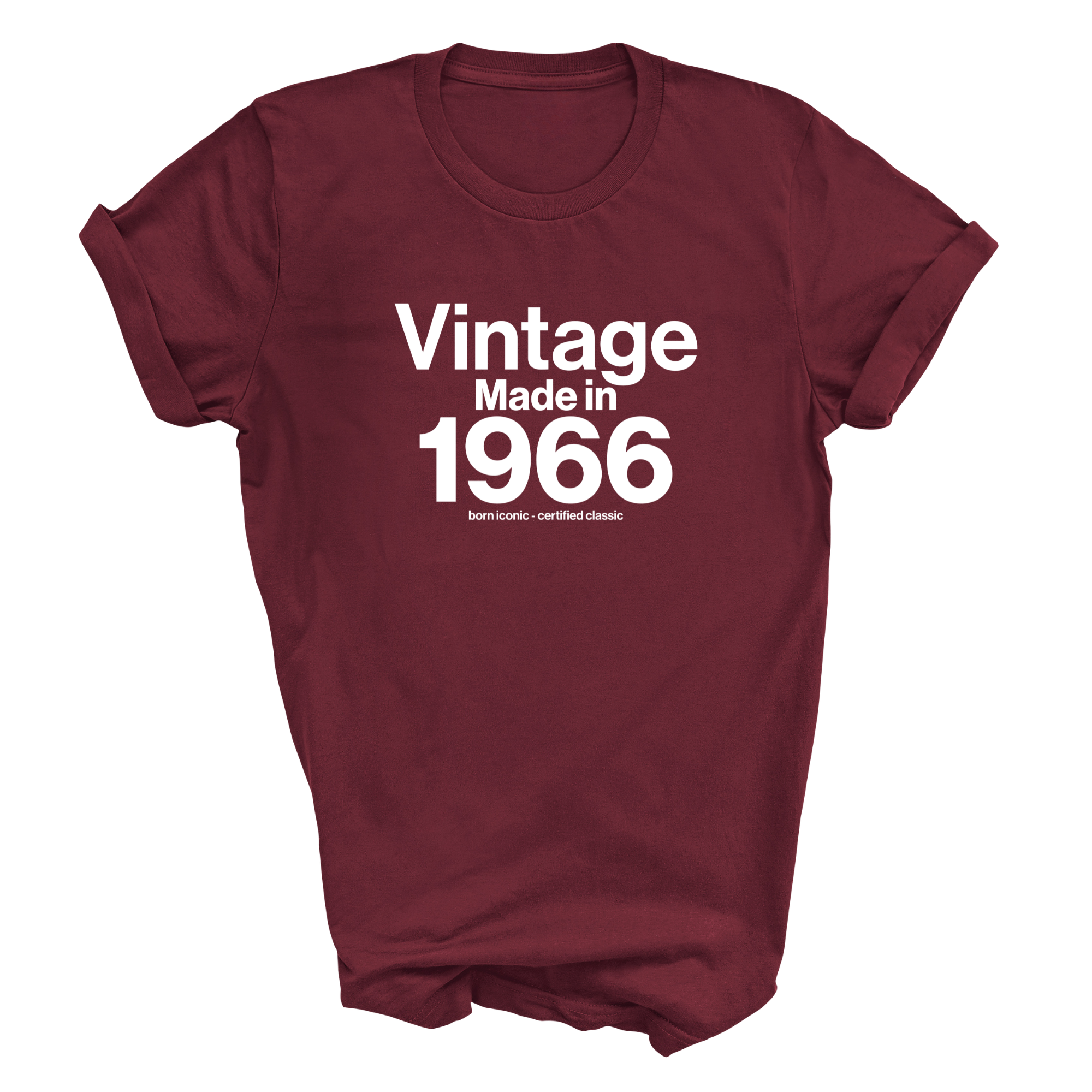 Custom Personalised Vintage Made In Your Year Unisex T-Shirt - Birthday Milestone Gift