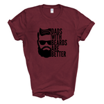 Load image into Gallery viewer, Dads With Beards Are Better Mens T-Shirt
